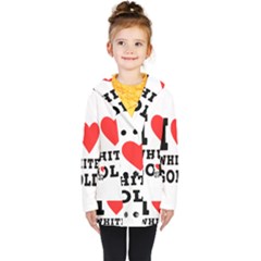 I Love White Gold  Kids  Double Breasted Button Coat by ilovewhateva