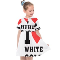 I Love White Gold  Kids  Sailor Dress by ilovewhateva