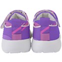 Colorful-abstract-wallpaper-theme Kids  Velcro Strap Shoes View4