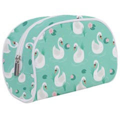 Elegant Swan Seamless Pattern Make Up Case (medium) by pakminggu