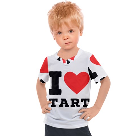 I Love Tart Kids  Sports Tee by ilovewhateva