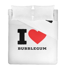 I Love Bubblegum Duvet Cover Double Side (full/ Double Size) by ilovewhateva