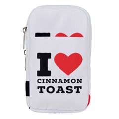 I Love Cinnamon Toast Waist Pouch (small) by ilovewhateva