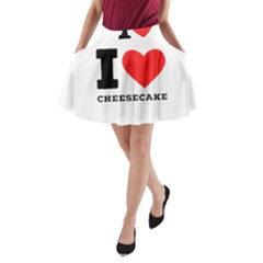 I Love Cheesecake A-line Pocket Skirt by ilovewhateva