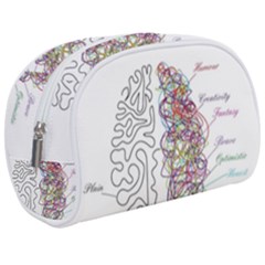 Neurodivergent Creative Smart Brain Make Up Case (medium)