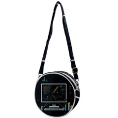 Remote Work Work From Home Online Work Crossbody Circle Bag by pakminggu