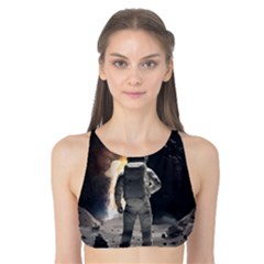 Astronaut Space Walk Tank Bikini Top by danenraven