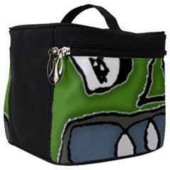 Extreme Closeup Angry Monster Vampire Make Up Travel Bag (big) by dflcprintsclothing