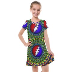 Grateful Dead Kids  Cross Web Dress by Mog4mog4