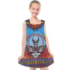 Grateful Dead Wallpapers Kids  Cross Back Dress by Mog4mog4