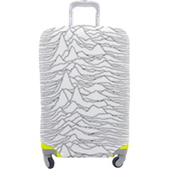 Joy Division Unknown Pleasures Post Punk Luggage Cover (large) by Mog4mog4
