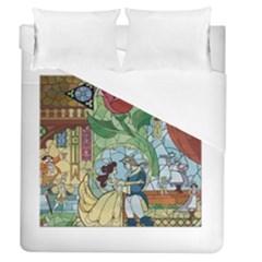 Beauty Stained Glass Duvet Cover (queen Size) by Mog4mog4