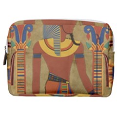Egyptian Tutunkhamun Pharaoh Design Make Up Pouch (medium) by Mog4mog4