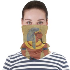 Egyptian Tutunkhamun Pharaoh Design Face Seamless Bandana (adult) by Mog4mog4