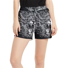 Lion Furious Abstract Desing Furious Women s Runner Shorts by Mog4mog4