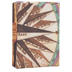 Vintage Sign Nautical Ship Compas Playing Cards Single Design (rectangle) With Custom Box by Mog4mog4