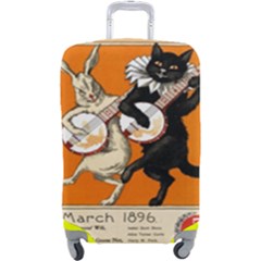 Vintage Poster Ad Retro Design Luggage Cover (large) by Mog4mog4