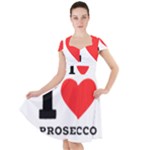 I love prosecco Cap Sleeve Midi Dress