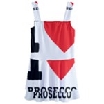 I love prosecco Kids  Layered Skirt Swimsuit