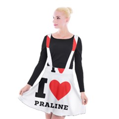 I Love Praline  Suspender Skater Skirt by ilovewhateva