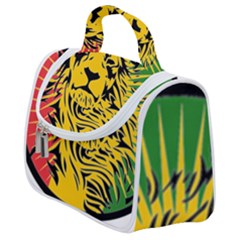 Lion Head Africa Rasta Satchel Handbag by Mog4mog4