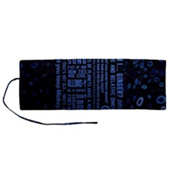 Doctor Who Tardis Roll Up Canvas Pencil Holder (m) by Mog4mog4