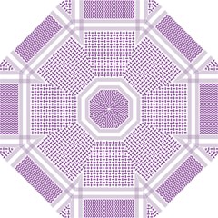 Square Purple Pattern Bead Purple Keffiyeh Purple Geometric Headdress Angle Violet Rectangle Straight Umbrellas by Bakwanart