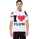 I love plum Men s Short Sleeve Rash Guard View1