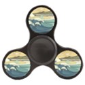 Sea Asia, Waves Japanese Art The Great Wave Off Kanagawa Finger Spinner View2