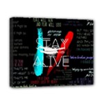 Stay Alive Canvas 10  x 8  (Stretched)