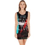 Stay Alive Bodycon Dress