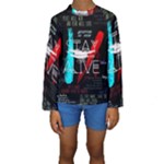 Stay Alive Kids  Long Sleeve Swimwear