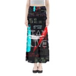 Stay Alive Full Length Maxi Skirt