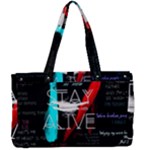 Stay Alive Canvas Work Bag