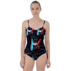 Stay Alive Sweetheart Tankini Set by Bakwanart