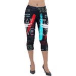 Stay Alive Lightweight Velour Capri Leggings 