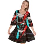 Stay Alive Velour Kimono Dress