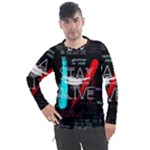 Stay Alive Men s Pique Long Sleeve Tee