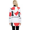 I love peppermint Button Up Hooded Coat  View2