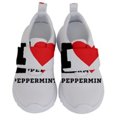 I Love Peppermint Kids  Velcro No Lace Shoes by ilovewhateva