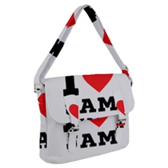 I Love Jam Buckle Messenger Bag by ilovewhateva