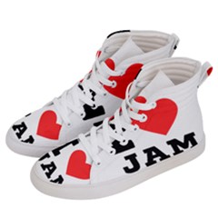 I Love Jam Women s Hi-top Skate Sneakers by ilovewhateva