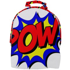 Pow Comic Comic Book Fight Mini Full Print Backpack by 99art