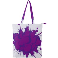 Explosion-firecracker-pyrotechnics Double Zip Up Tote Bag by 99art