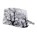 Tree-silhouette-winter-plant Wristlet Pouch Bag (Medium) View2