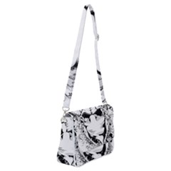 Graphic-design-vector-skull Shoulder Bag With Back Zipper by 99art