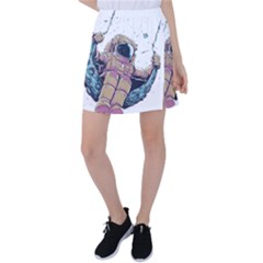 Drawing-astronaut Tennis Skirt by 99art