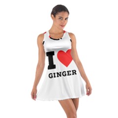 I Love Ginger Cotton Racerback Dress by ilovewhateva