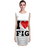 I love fig  Classic Sleeveless Midi Dress
