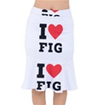 I love fig  Short Mermaid Skirt